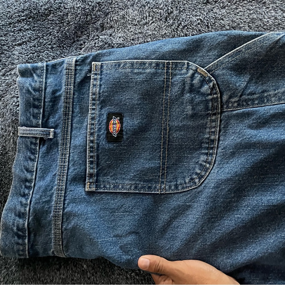 dickies denim carpenter jeans